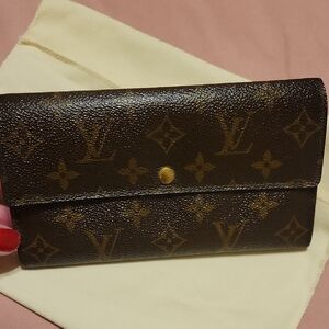 Louis Vuitton Dark Brown Monogram Clutch